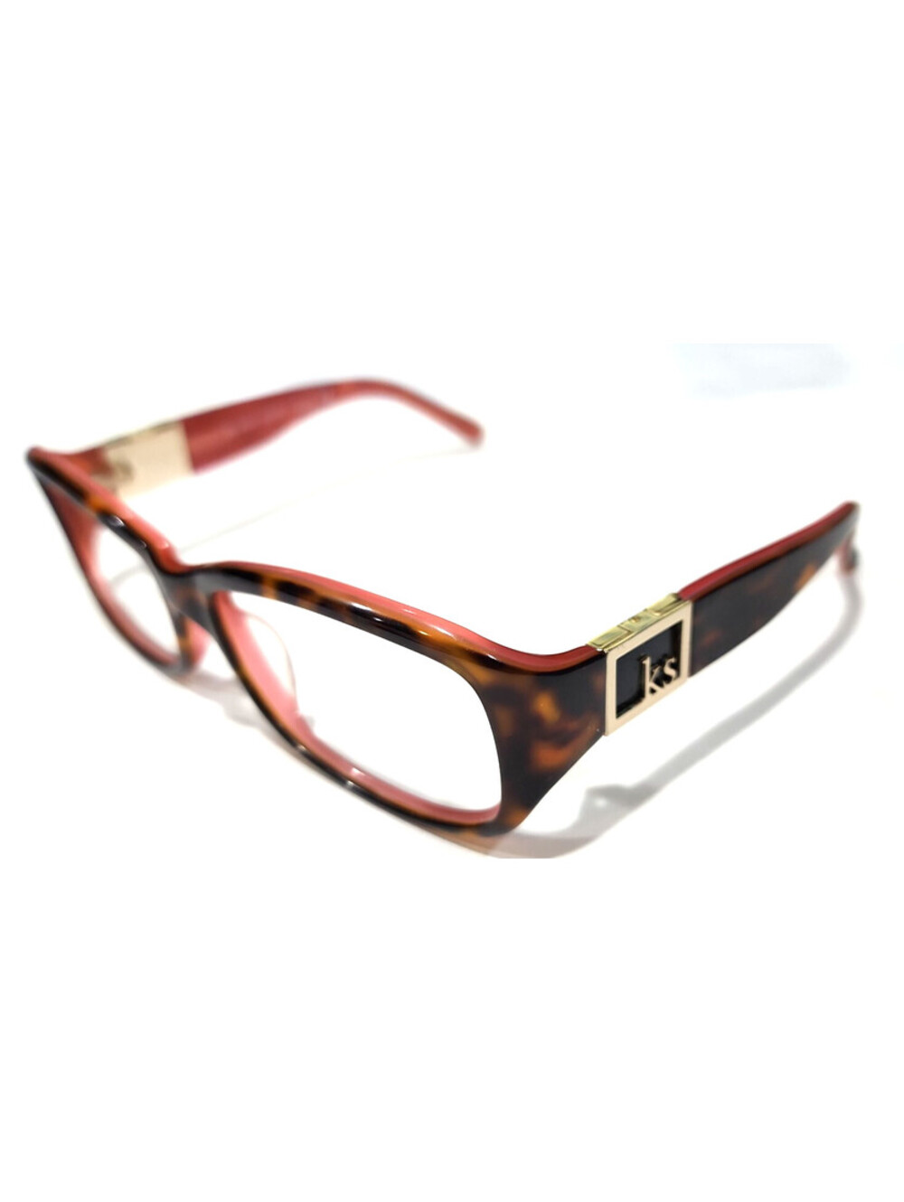 Kate Spade Marli/S Tortoise Pink Rectangle Sunglasses Frame 56 17 125